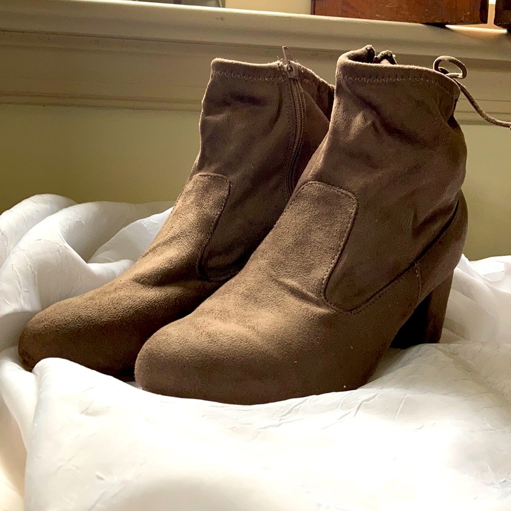 👢Faux Suede Ankle Boots👢
